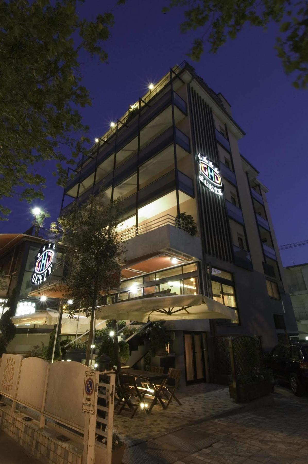 Hotel Genty Rimini Eksteriør bilde